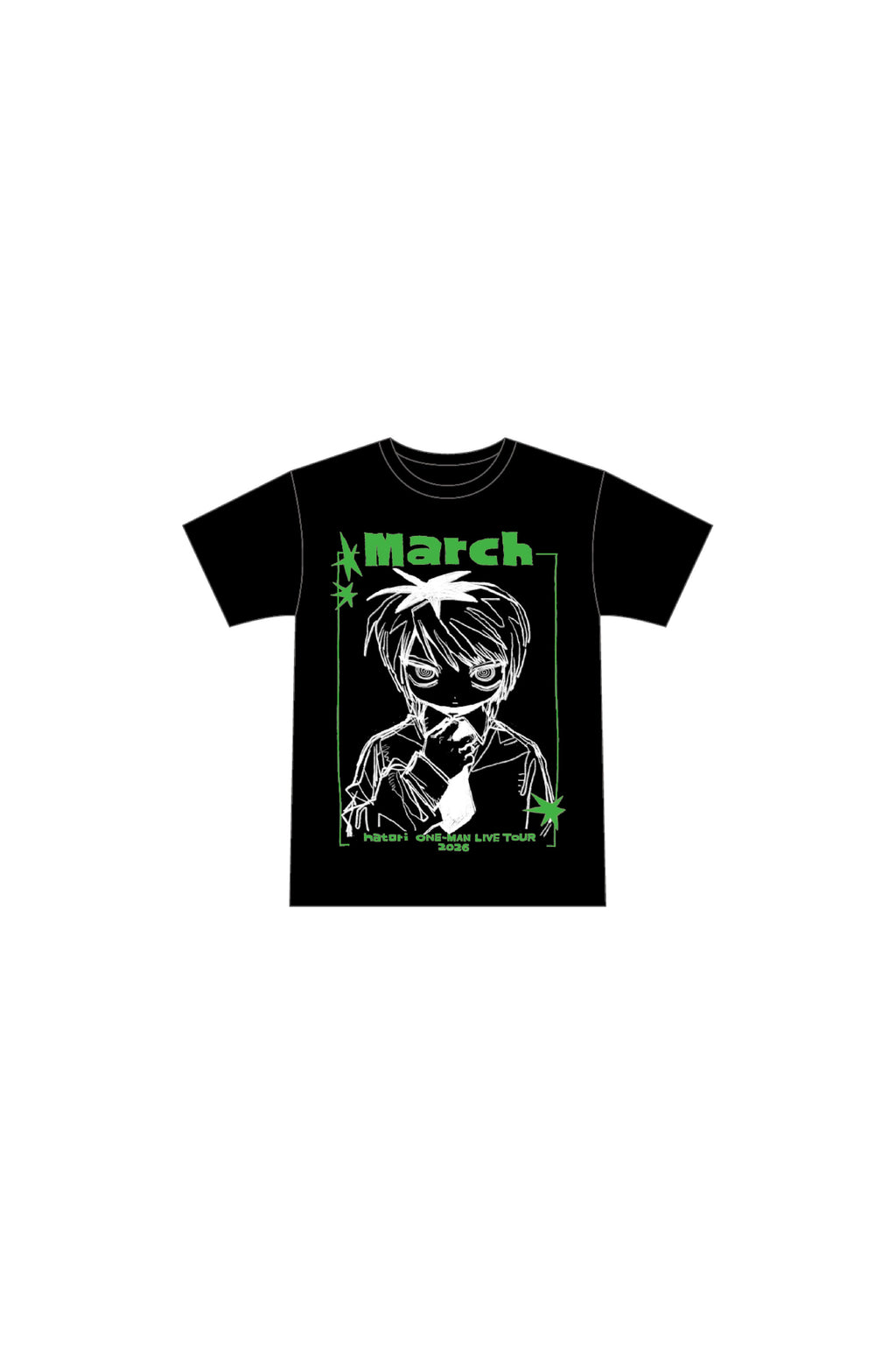 (限定品)なとり　アーティスト　Tシャツ　sleepwalk 劇場 March