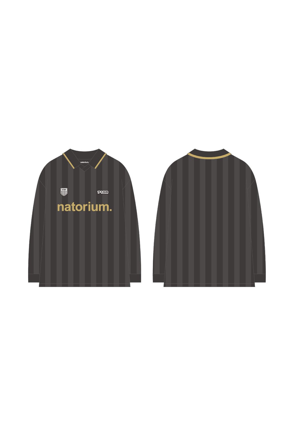 natorium Game shirt L/S グレー – なとり natorium Official Store