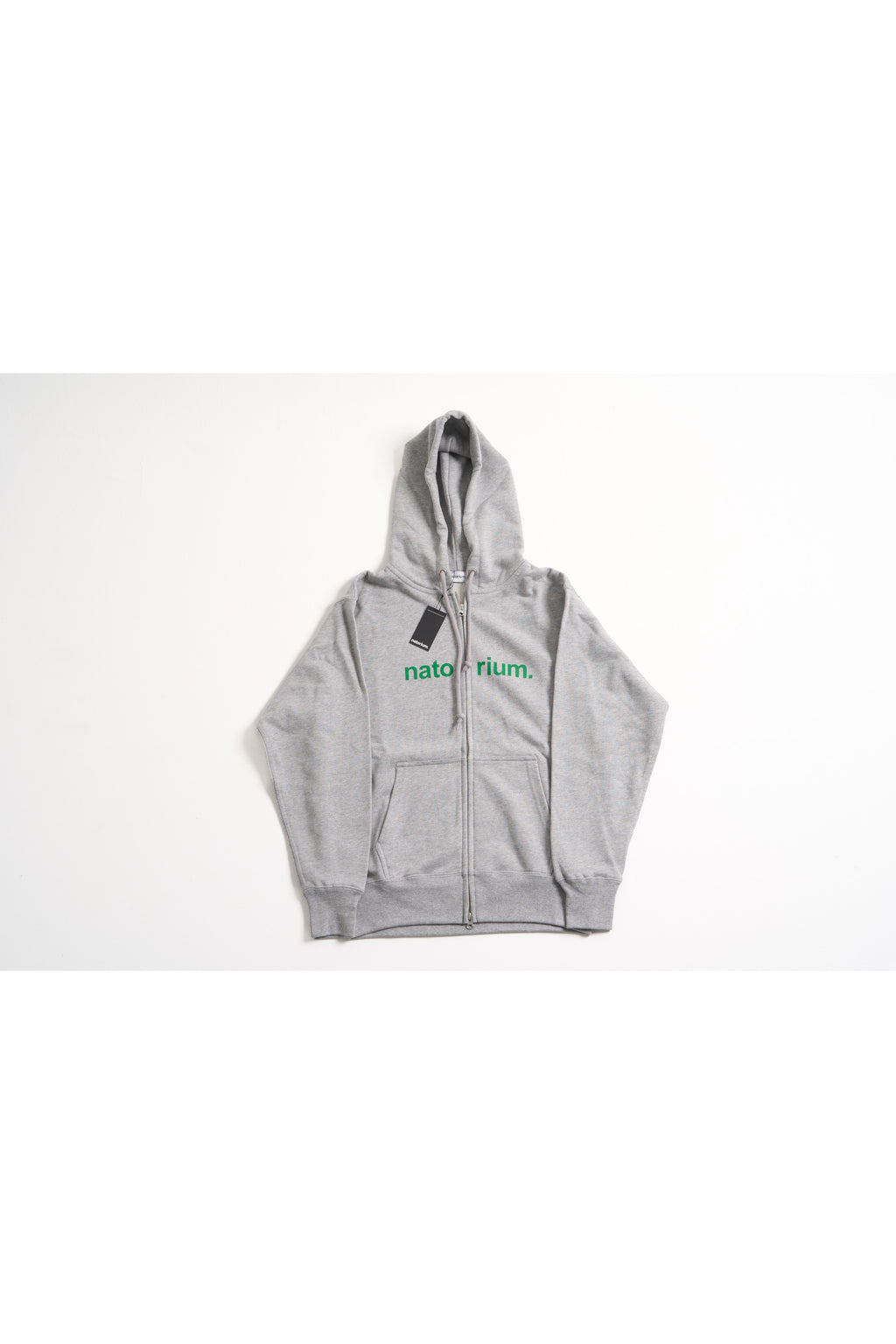 なとり　natorium zip Hoodie　グレー natorium zip Hoodie グレー – なとり natorium. Official Store