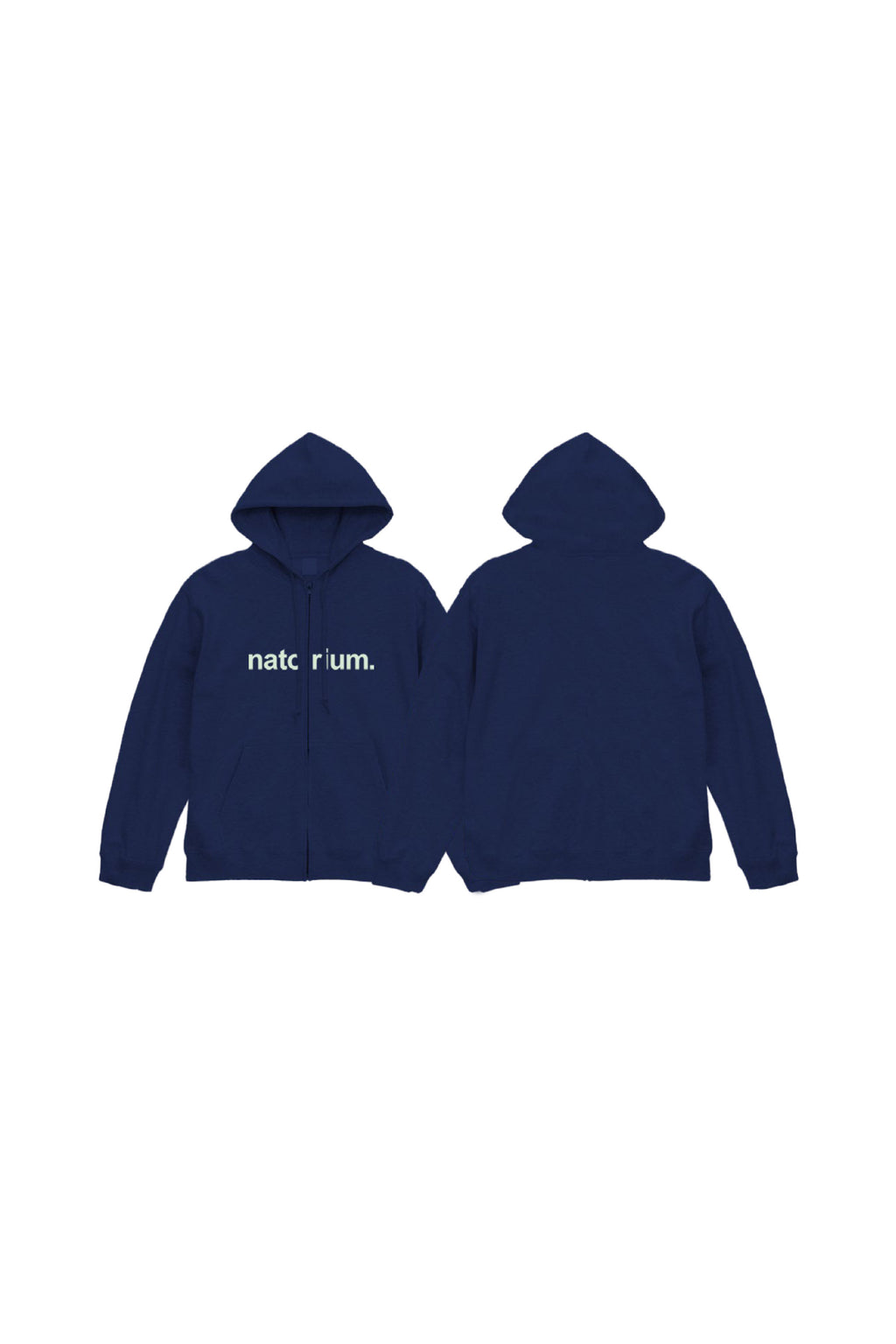 なとり　フーディー　ネイビー　Mサイズ natorium zip Hoodie ネイビー – なとり natorium Official Store
