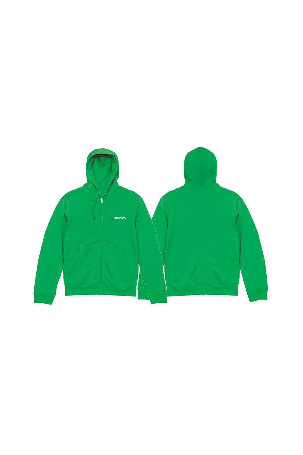 ミュージシャン natorium hoodie natorium zip Hoodie ＜Limited Edition＞ グリーン – なとり natorium