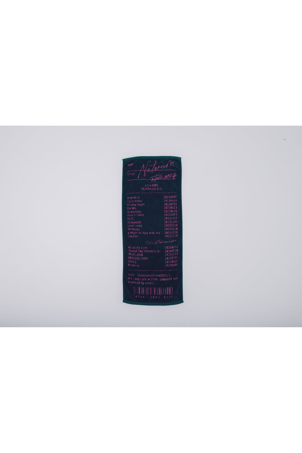 natorium Face Towel ネイビー – なとり natorium Official Store