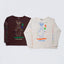 "March" long T-shirt アイボリー