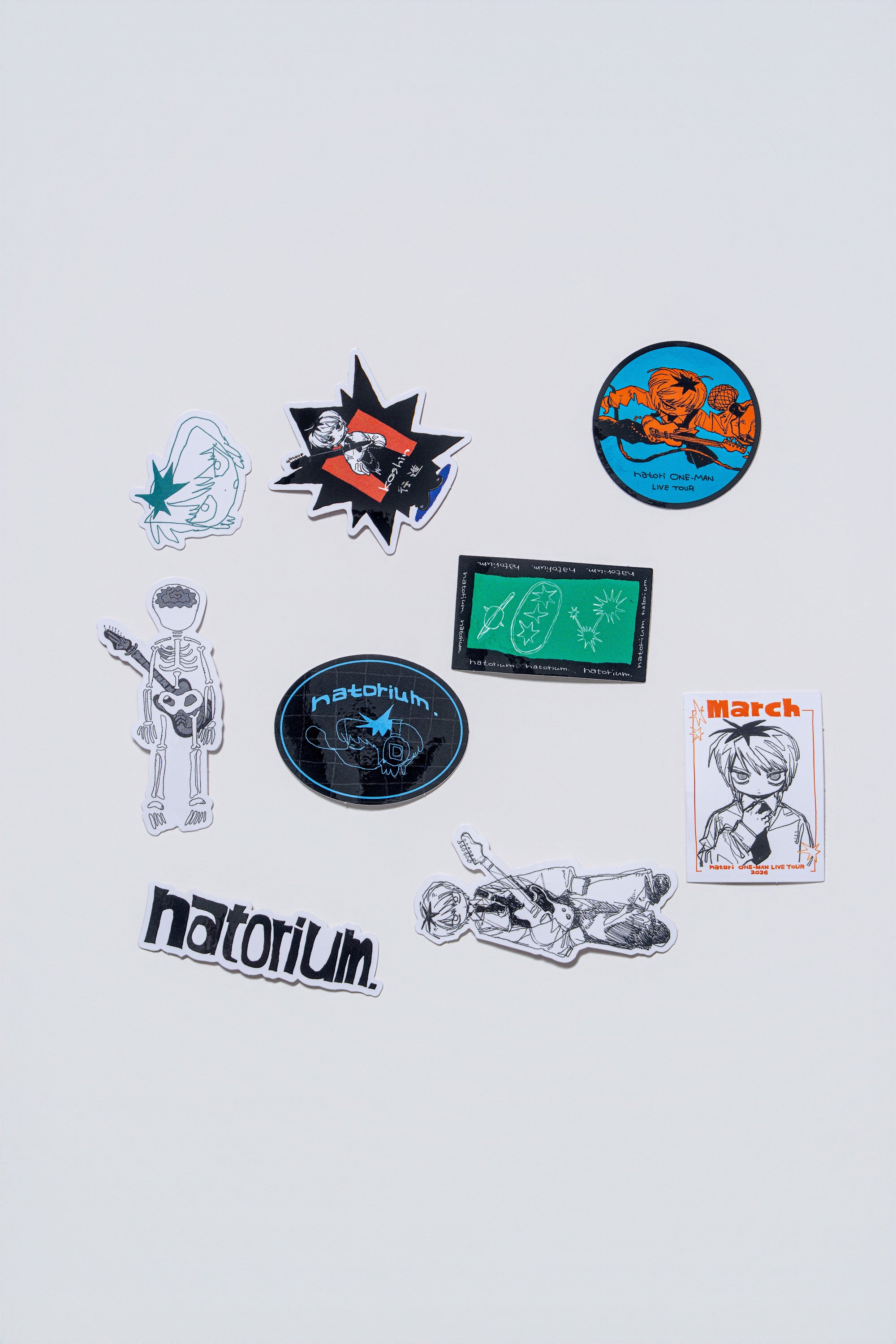 natorium Sticker Set – なとり natorium. Official Store