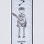 "March" Face Towel ブラック×イエロー