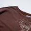 "March" long T-shirt ブラウン
