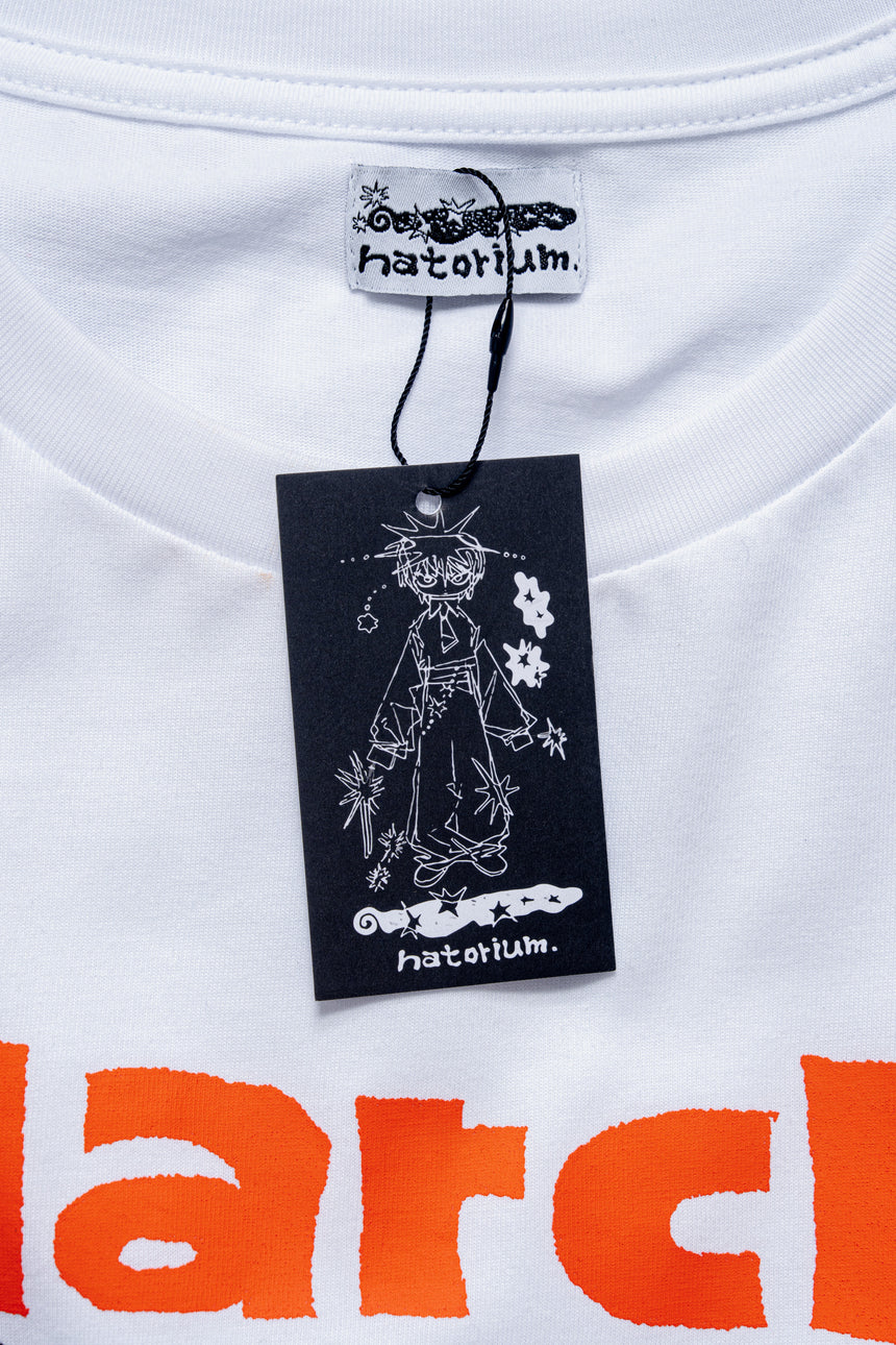 "March" S/S Tee ブラック