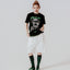 "March" S/S Tee ブラック