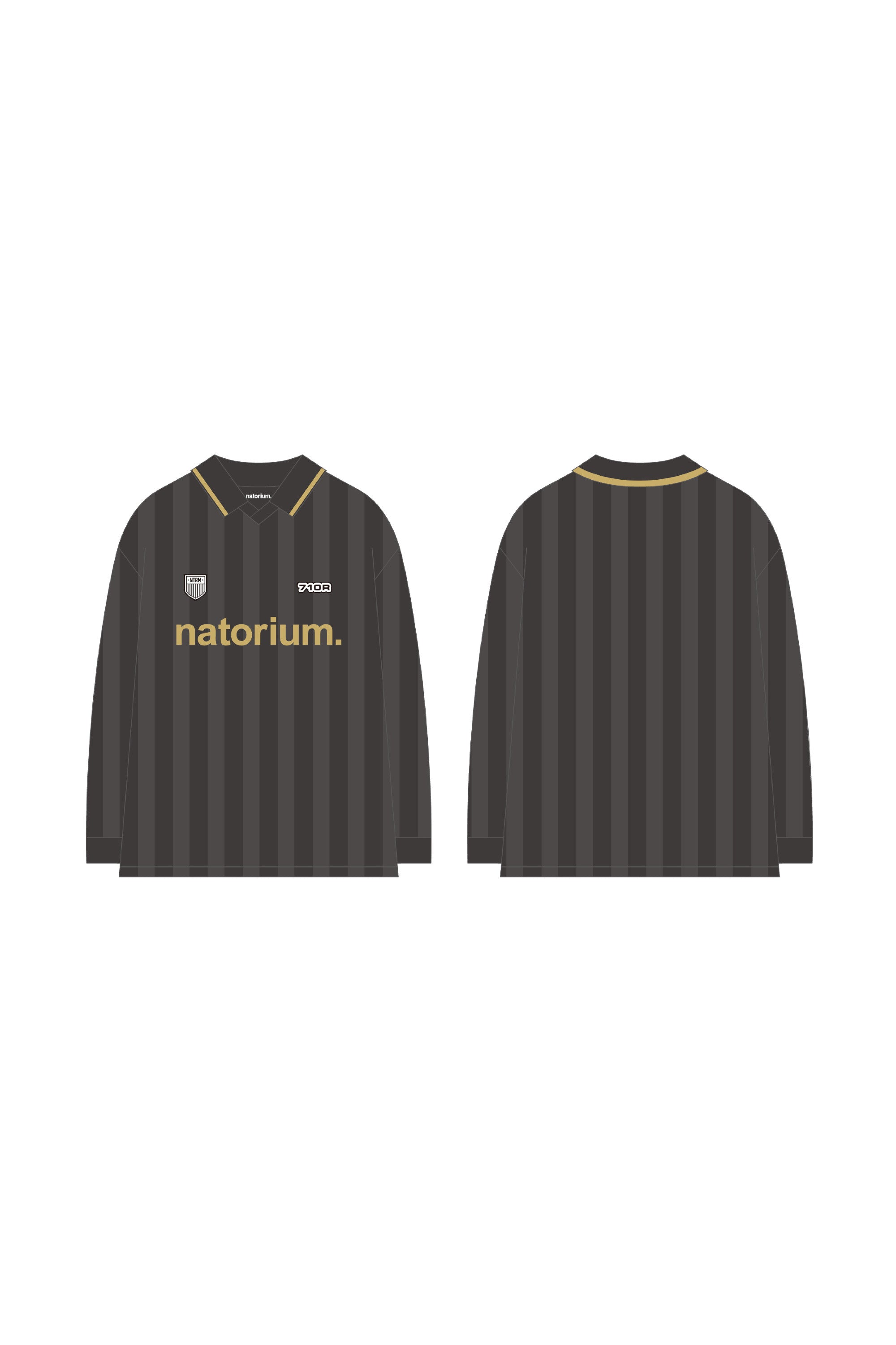 natorium Game shirt L/S グレー – なとり natorium Official Store