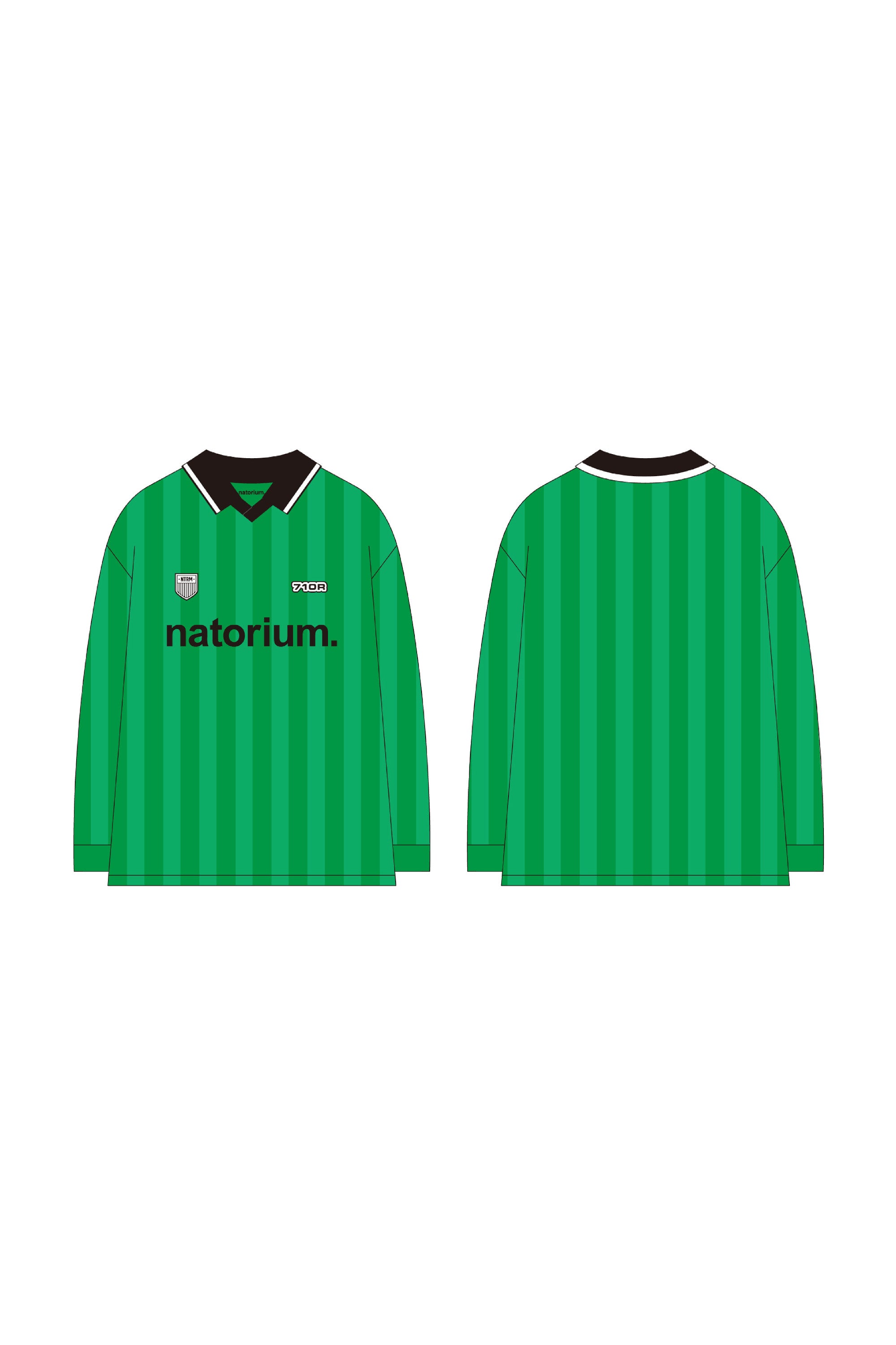 natorium Game shirt L/S グリーン – なとり natorium Official Store