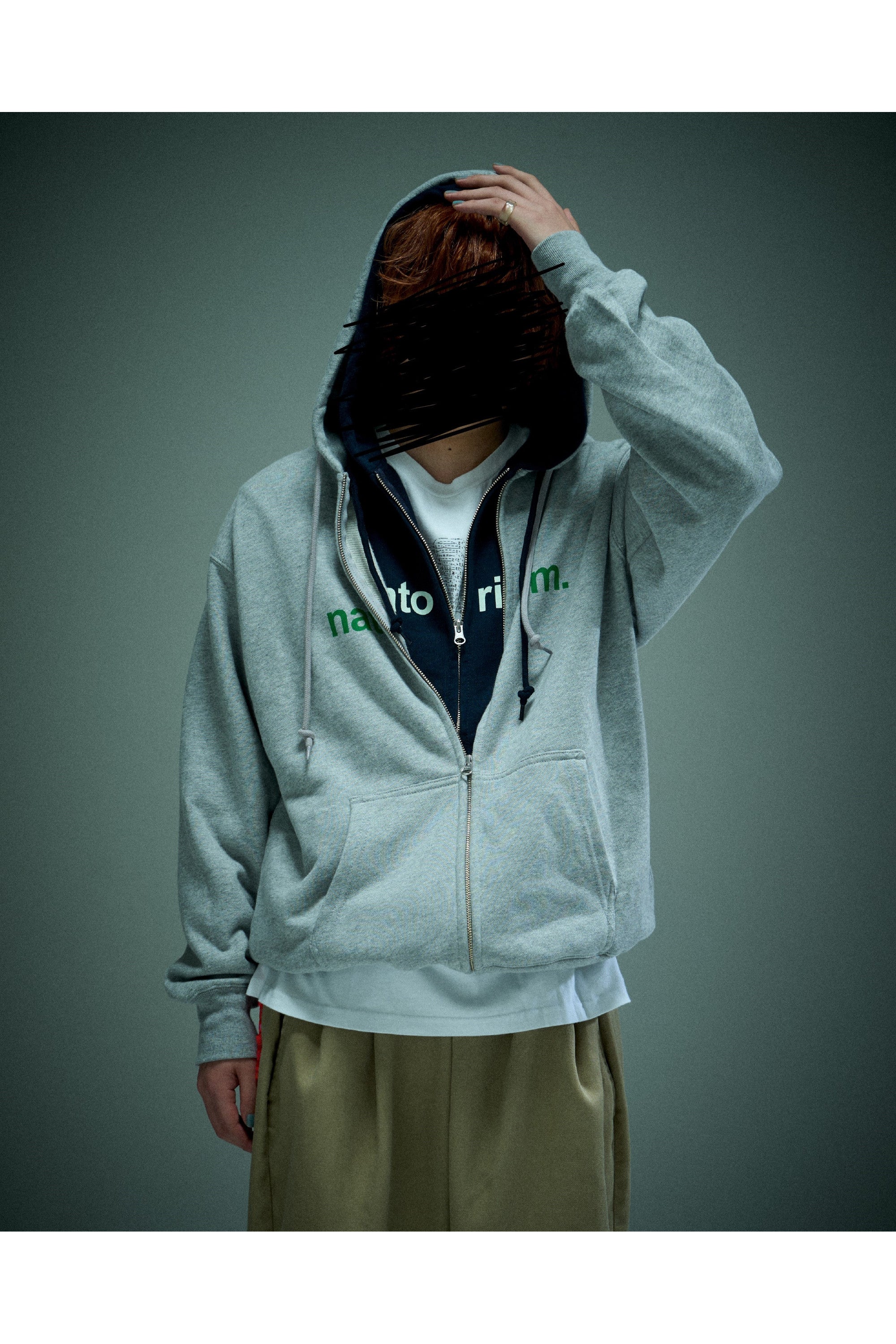 なとり　フーディー　ネイビー　Mサイズ natorium zip Hoodie ネイビー – なとり natorium Official Store