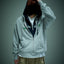 natorium zip Hoodie　ネイビー