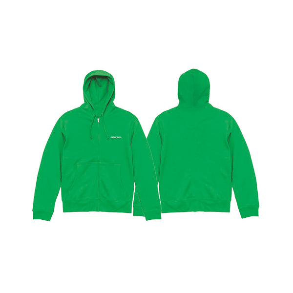 ミュージシャン natorium hoodie natorium zip Hoodie ＜Limited Edition＞ グリーン – なとり natorium