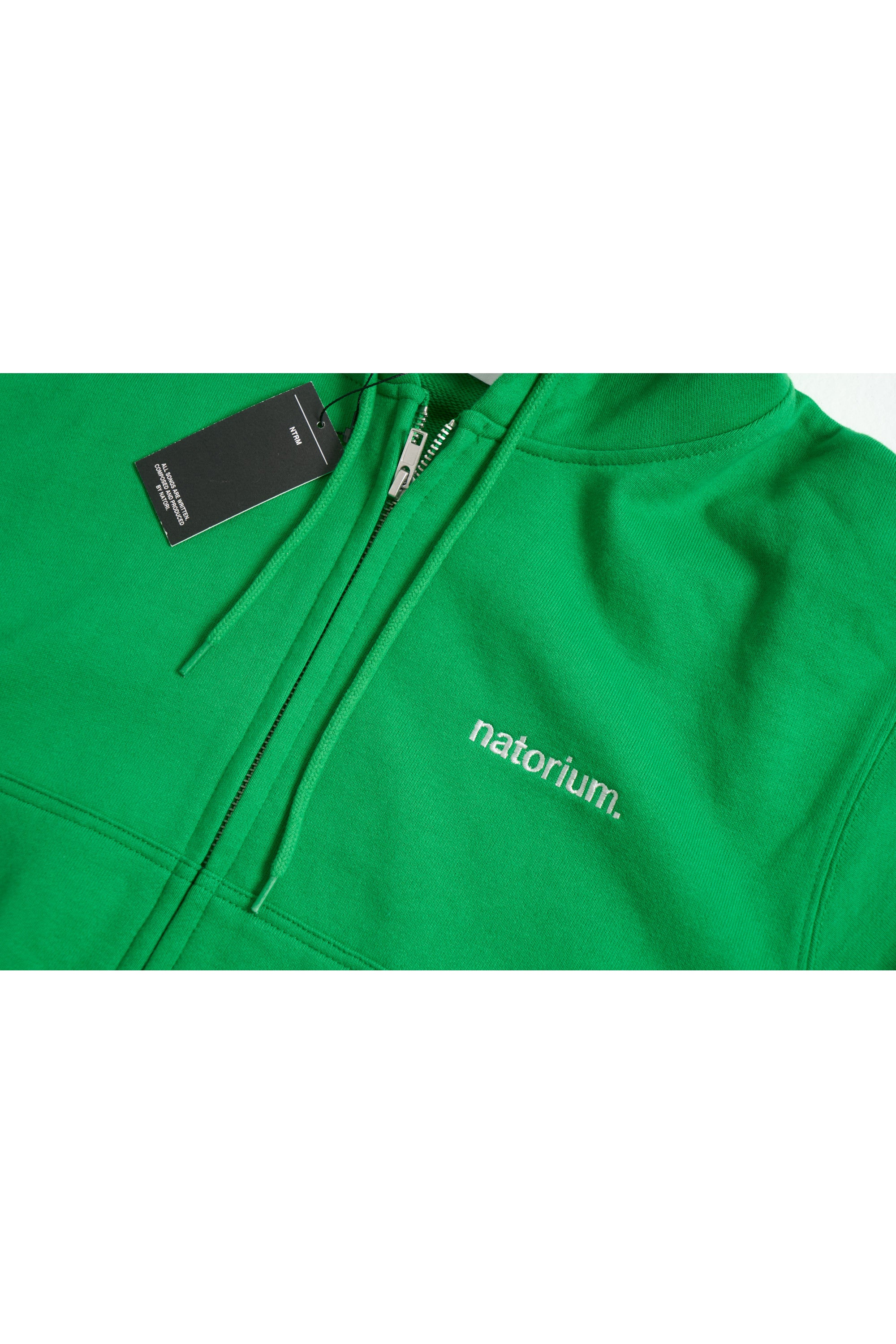 natorium zip Hoodie ＜Limited Edition＞ グリーン – なとり natorium