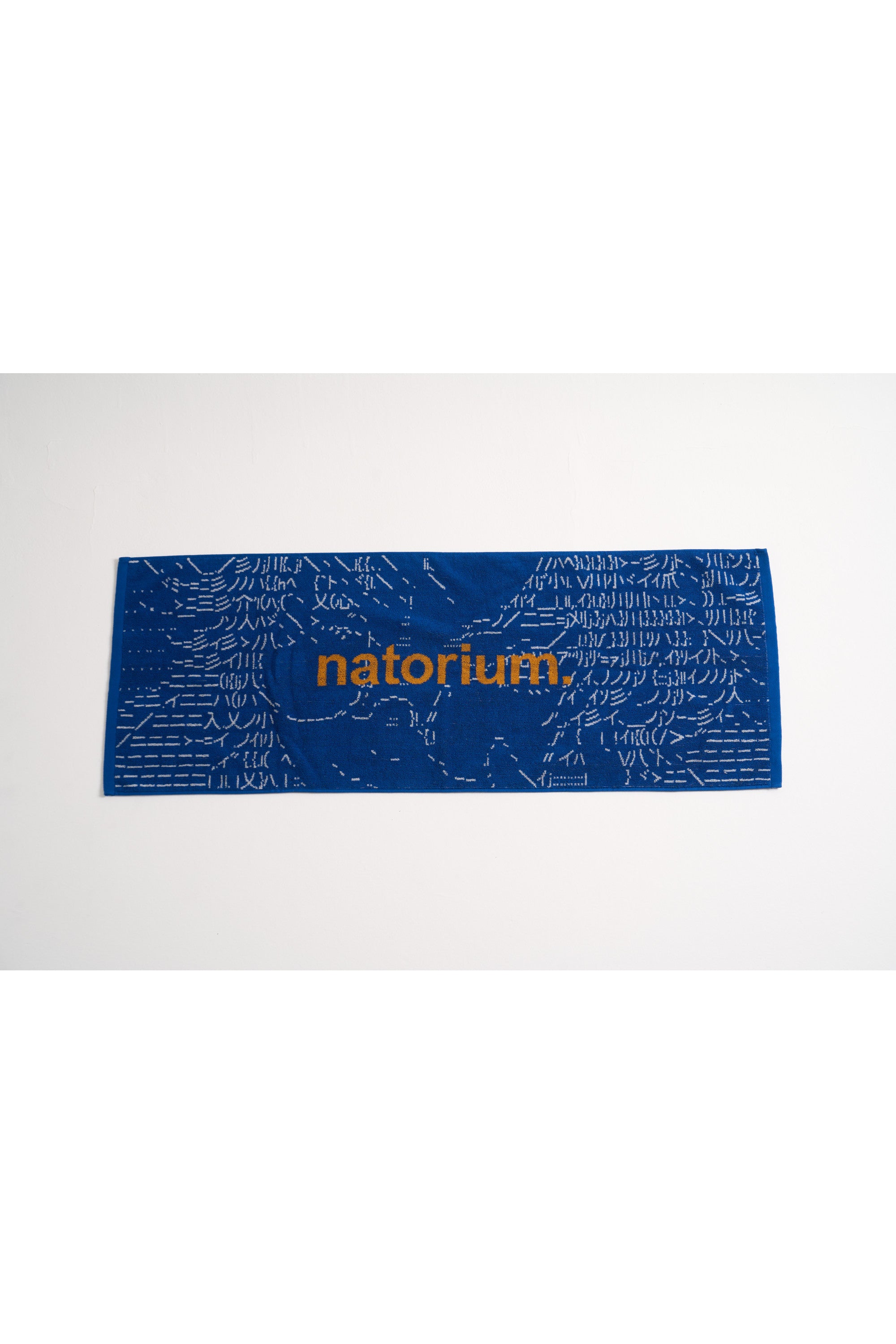ASCII art Towel ブルー – なとり natorium. Official Store
