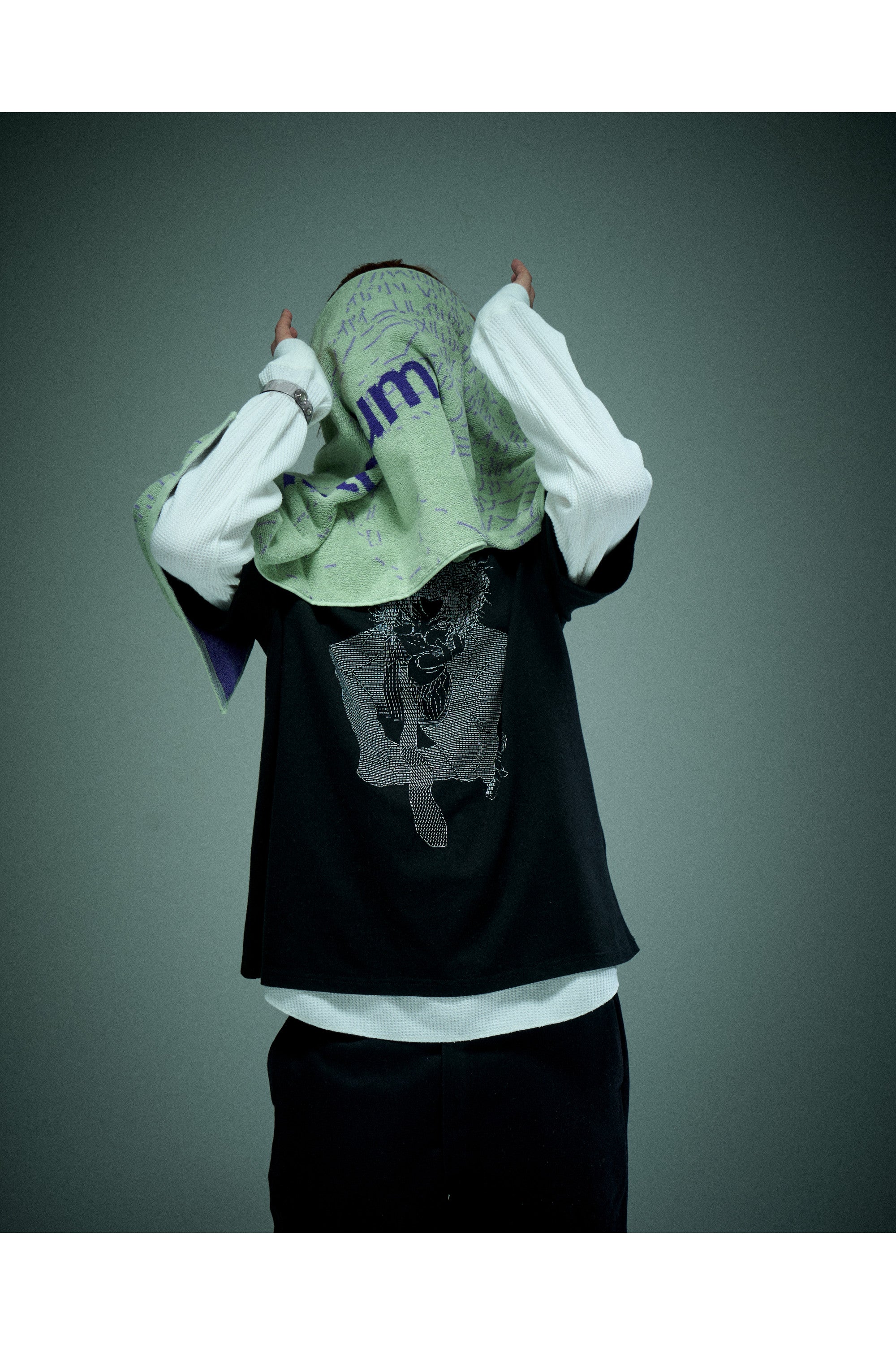 ASCII art Towel ミントグリーン – なとり natorium Official Store