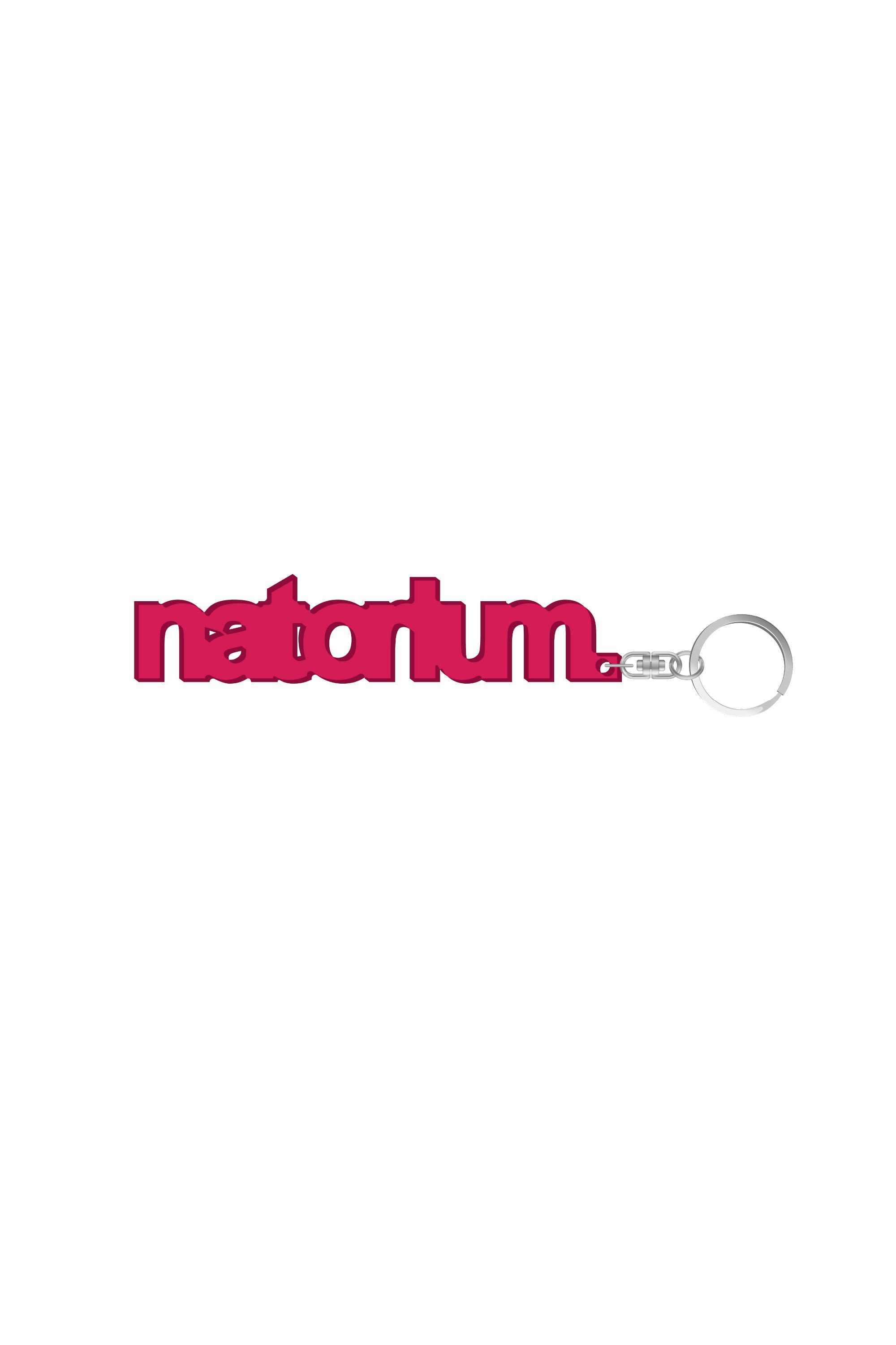 なとり 摩擦 キーチェーン ピンク Acrylic Key Chain ピンク – なとり natorium Official Store