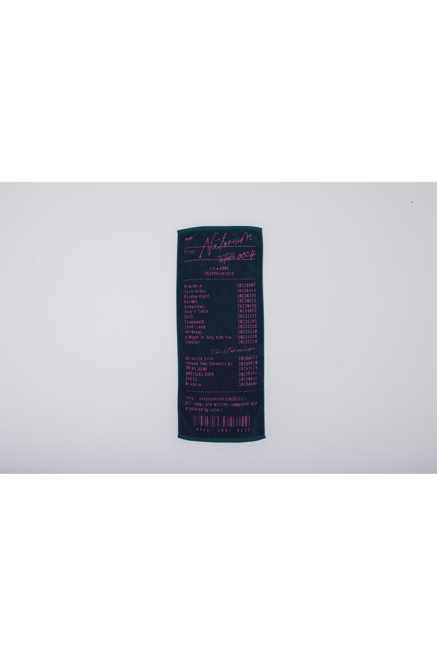 natorium Face Towel  ネイビー