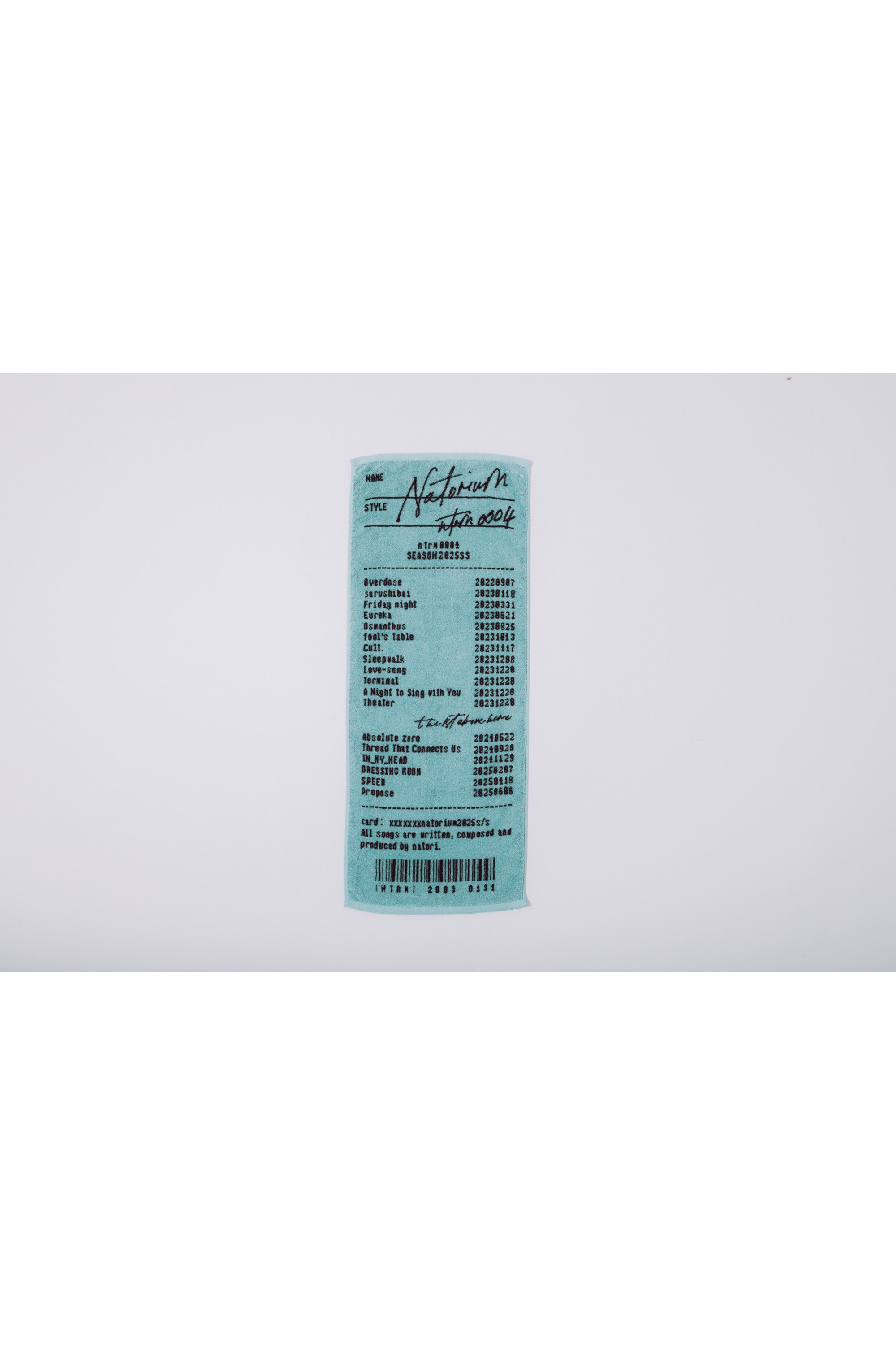 なとり　natorium Face Towel ミント natorium Face Towel ミント – なとり natorium Official Store