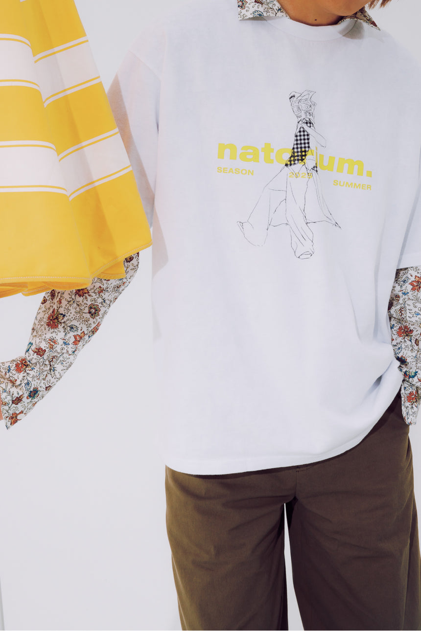 DRESSING ROOM  S/S Tee ホワイト