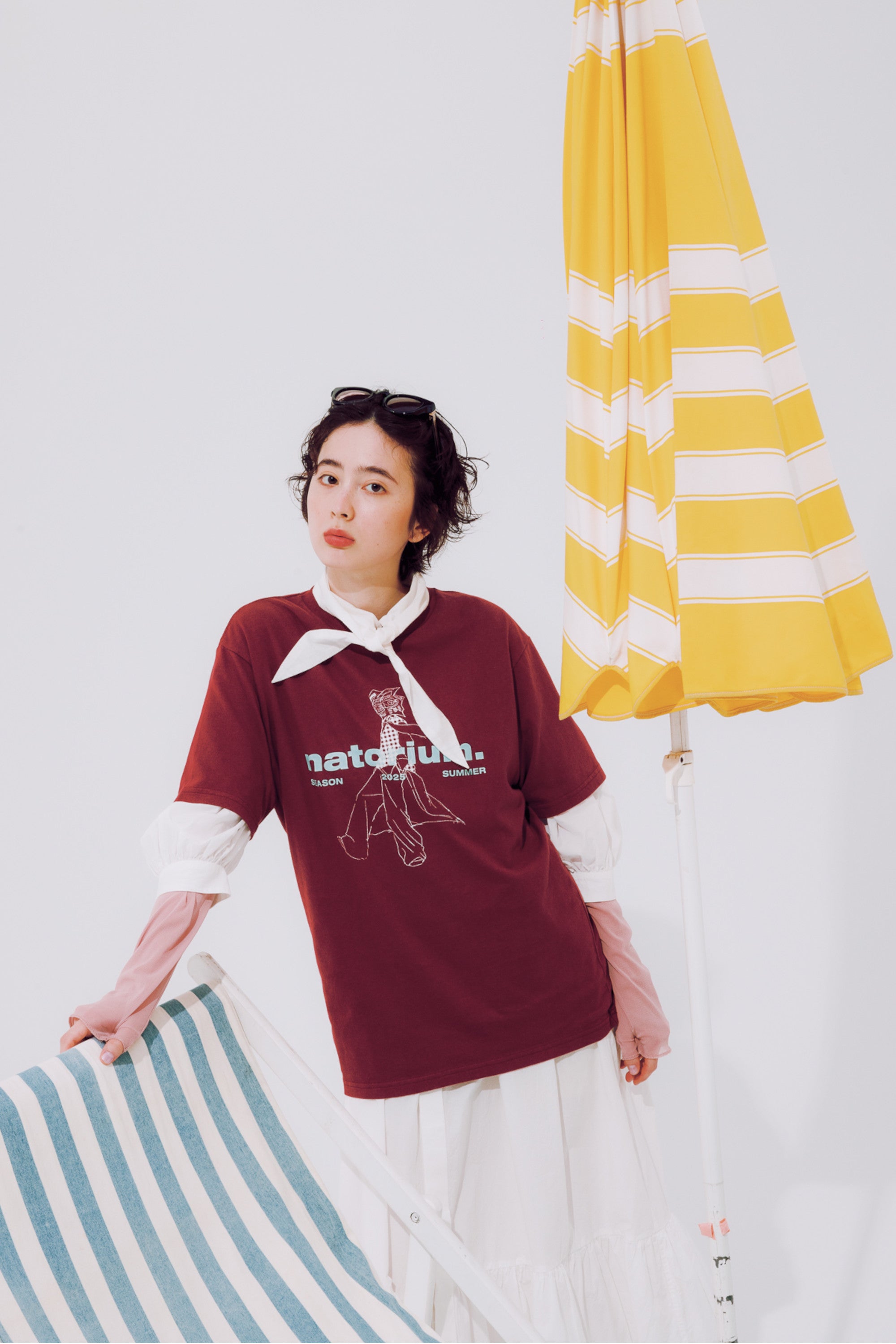 べ*べ様 なとり　DRESSING ROOM S/S Tee ボルドー　Tシャツ DRESSING ROOM S/S Tee ボルドー – なとり natorium. Official Store