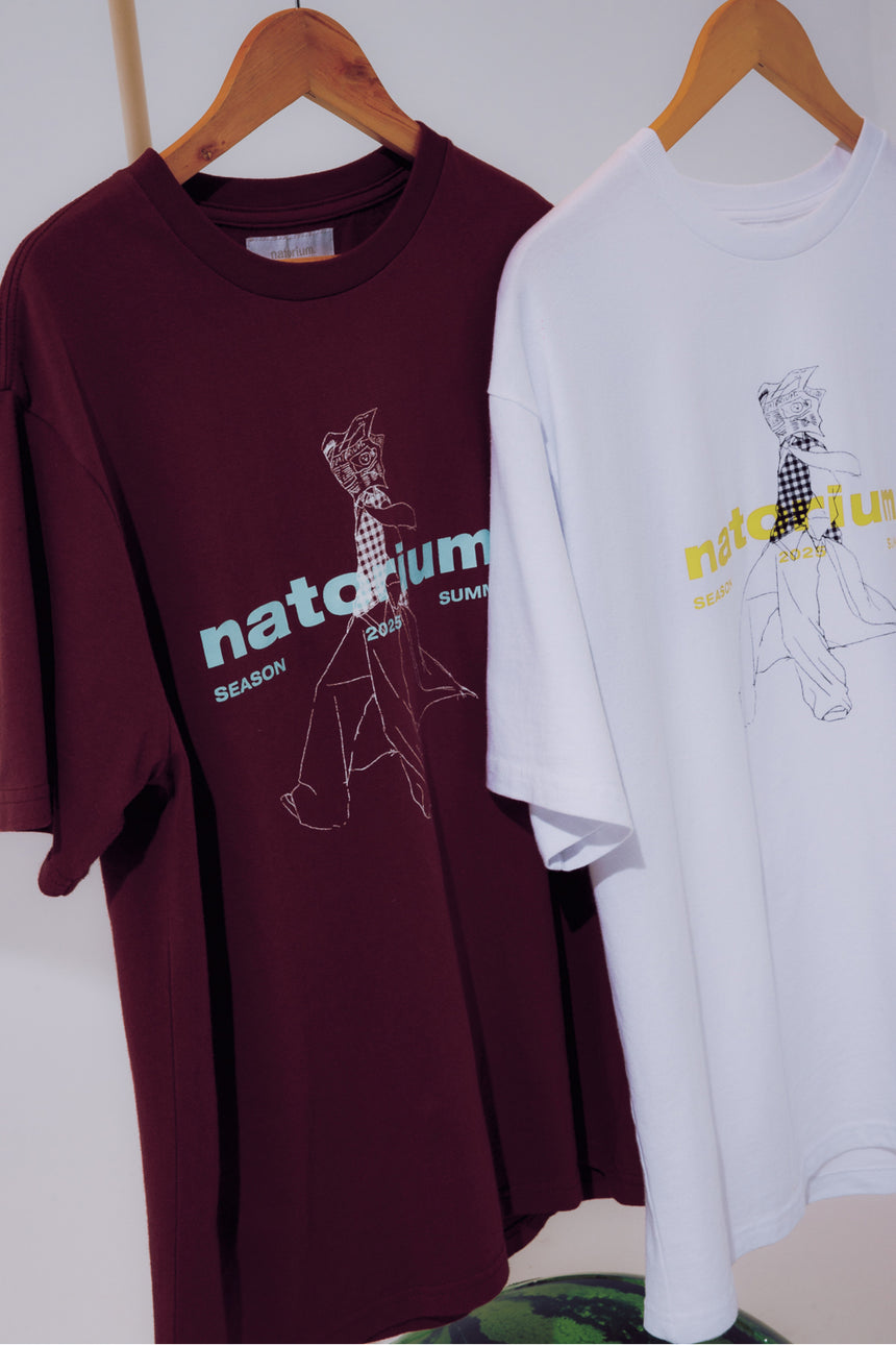 DRESSING ROOM  S/S Tee ボルドー