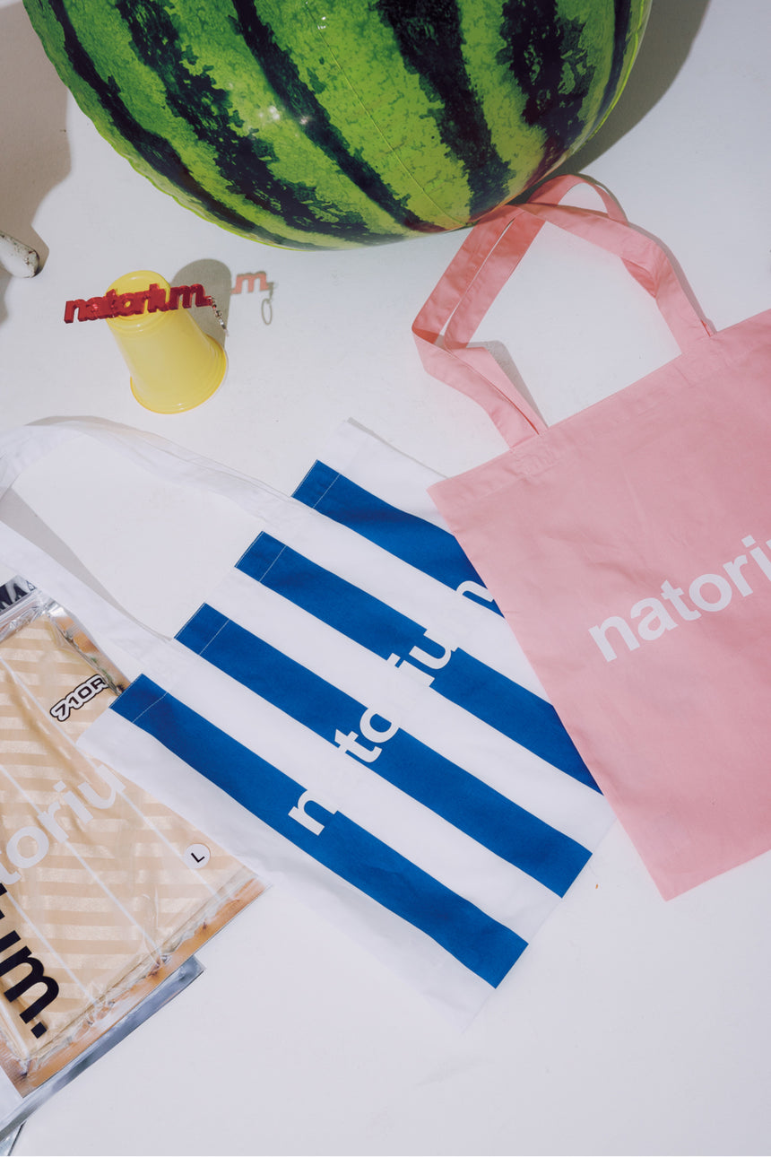 natorium Tote bag ストライプ