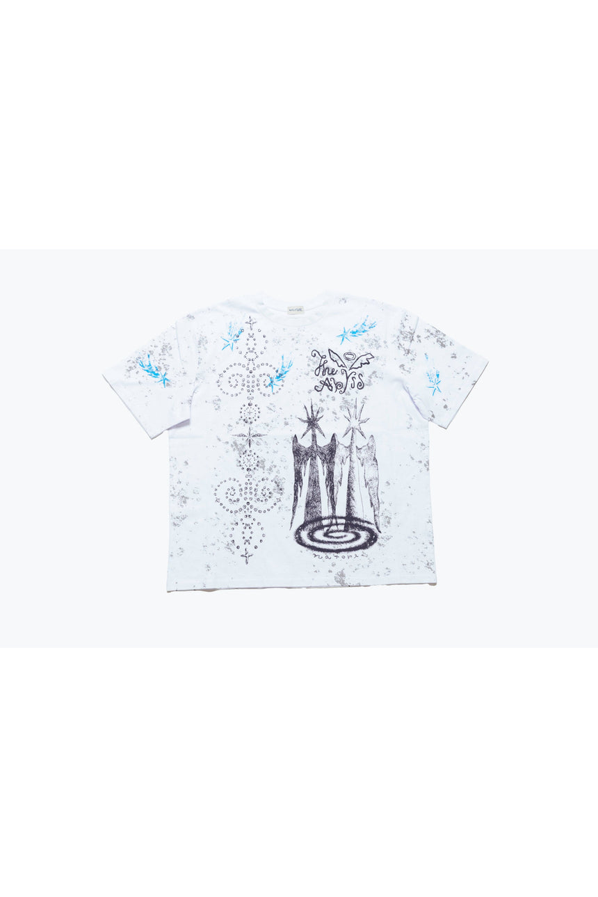 [For pickup at the venue] "The Abyss" S/S Tee White ＜Order period: ～2/11＞
