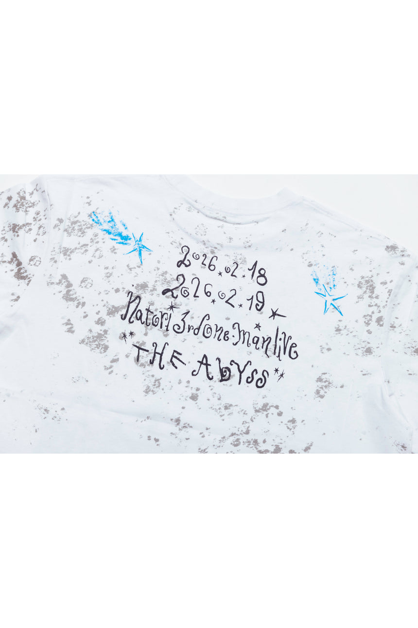 "The Abyss"  S/S Tee ホワイト＜受付期間：～2/4＞