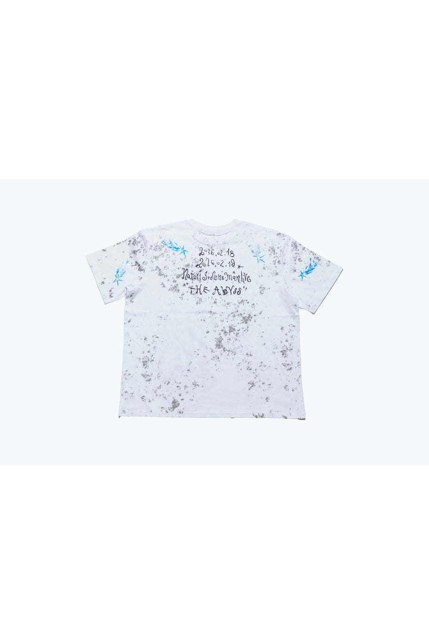 [For pickup at the venue] "The Abyss" S/S Tee White ＜Order period: ～2/11＞