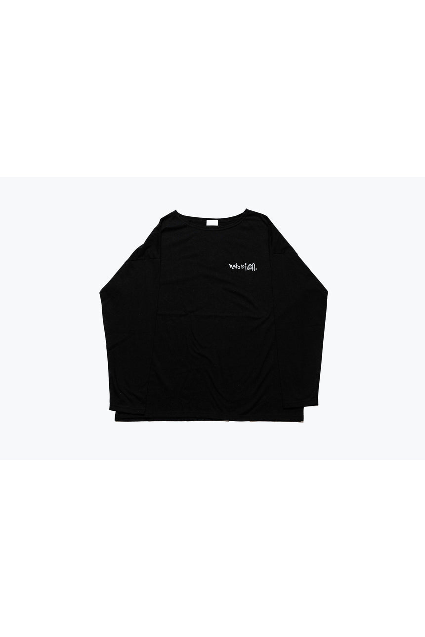 [For pickup at the venue] "The Abyss" long T-shirt in black ＜Order period: ～2/11＞