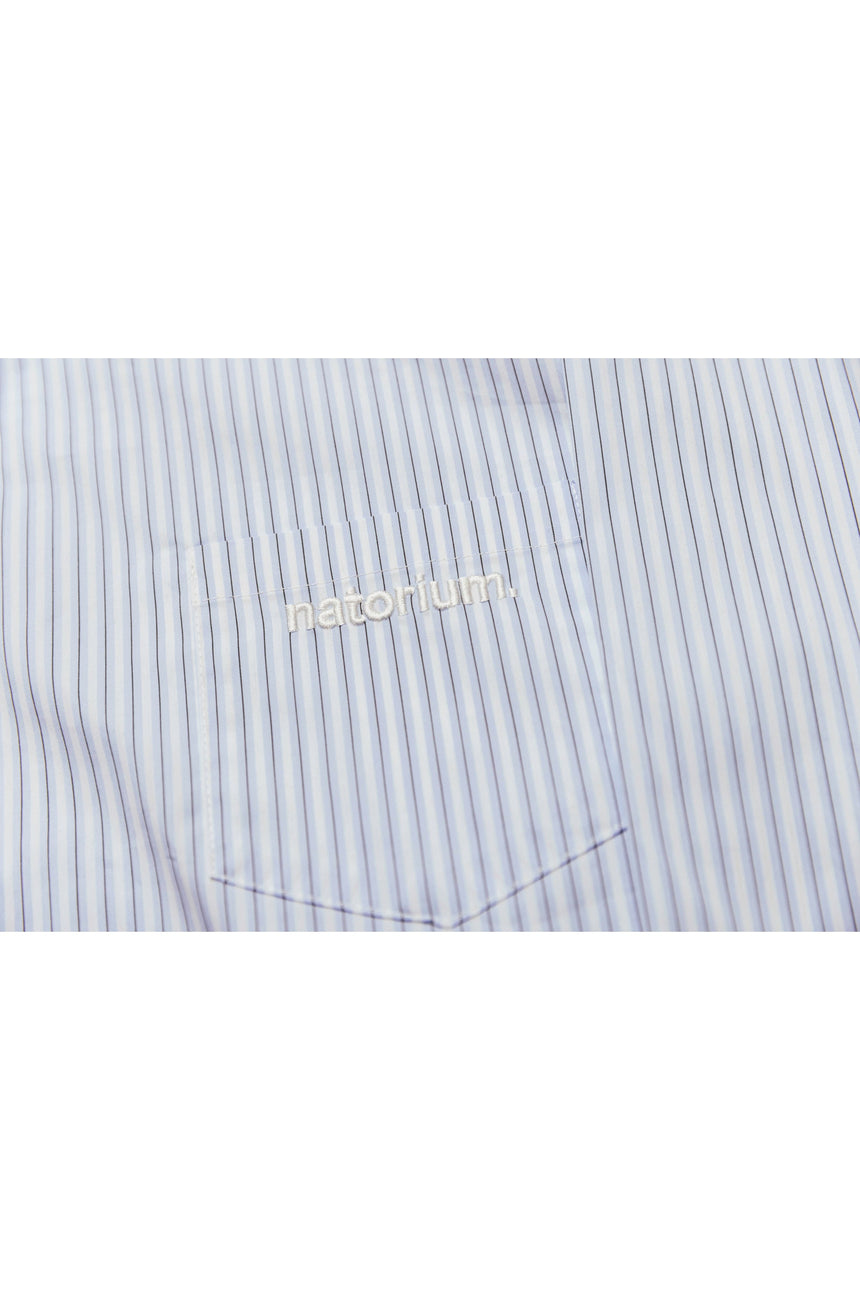 [For pickup at the venue] natorium Stripe-shirt ＜Order period: ～2/11＞