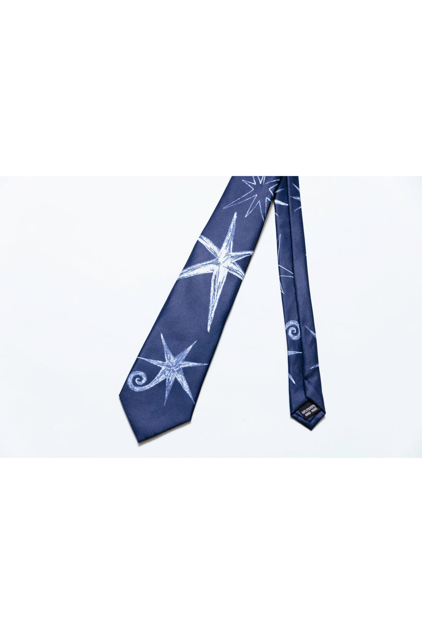 "The Abyss" Printed tie＜受付期間：～2/4＞