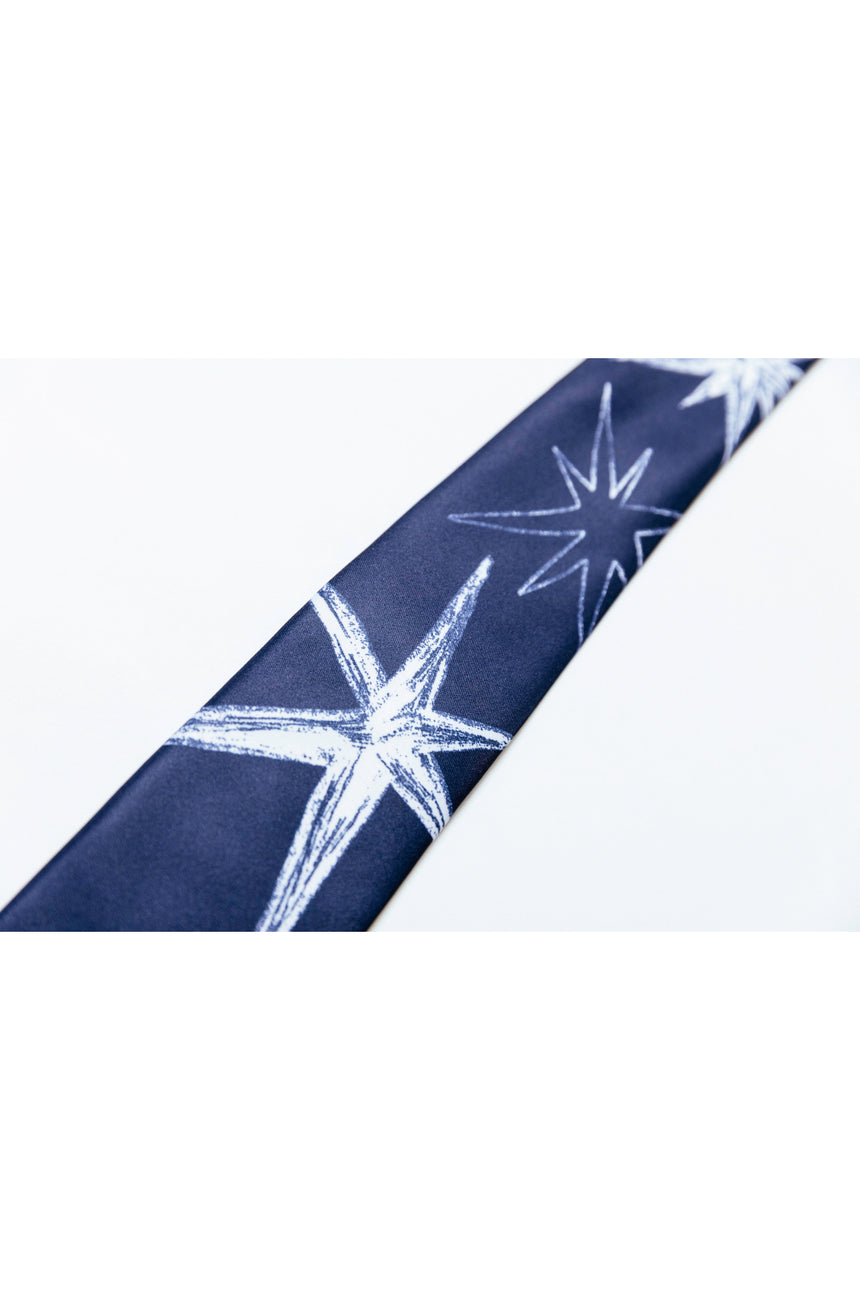 "The Abyss" Printed tie＜受付期間：～2/4＞