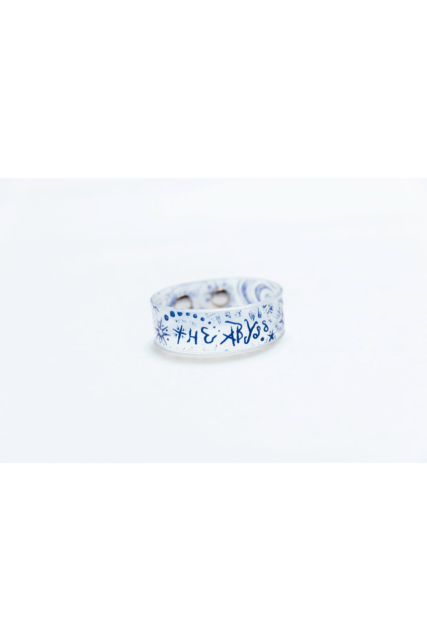 [For pickup at the venue] White PVC Bangle ＜Order period: ～2/11＞