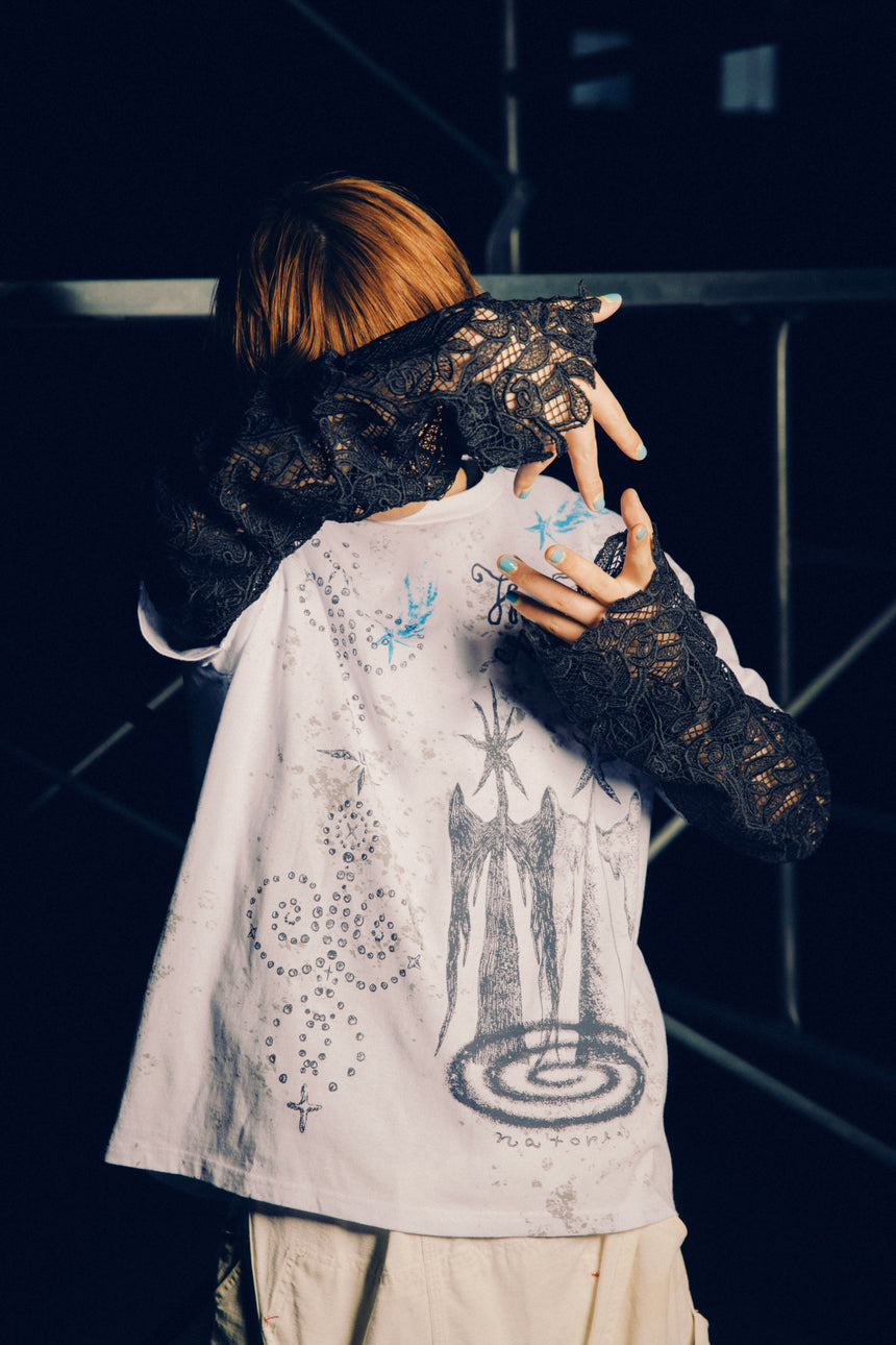 "The Abyss"  S/S Tee ホワイト＜受付期間：～2/4＞