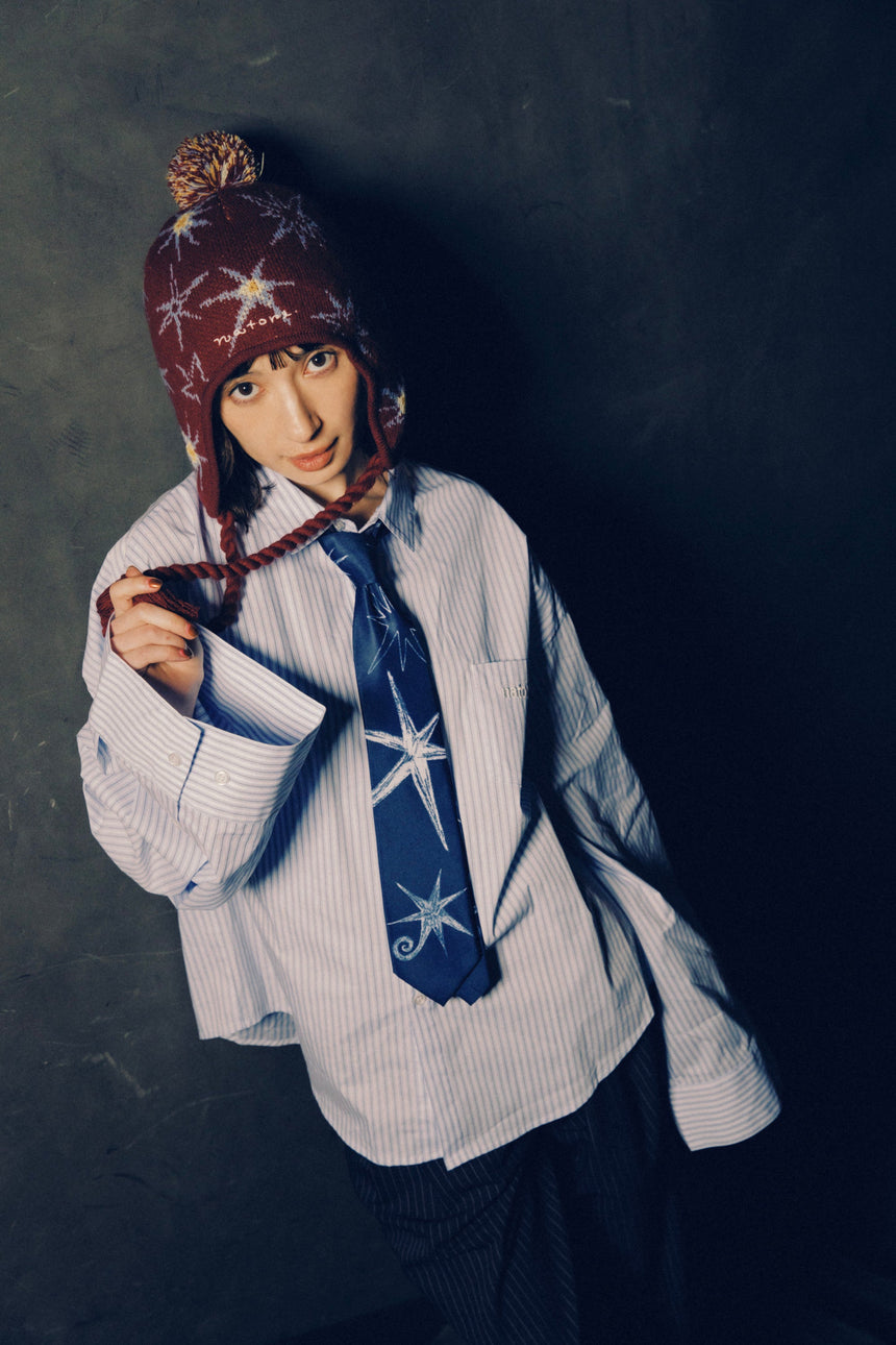 [For pickup at the venue] natorium Stripe-shirt ＜Order period: ～2/11＞