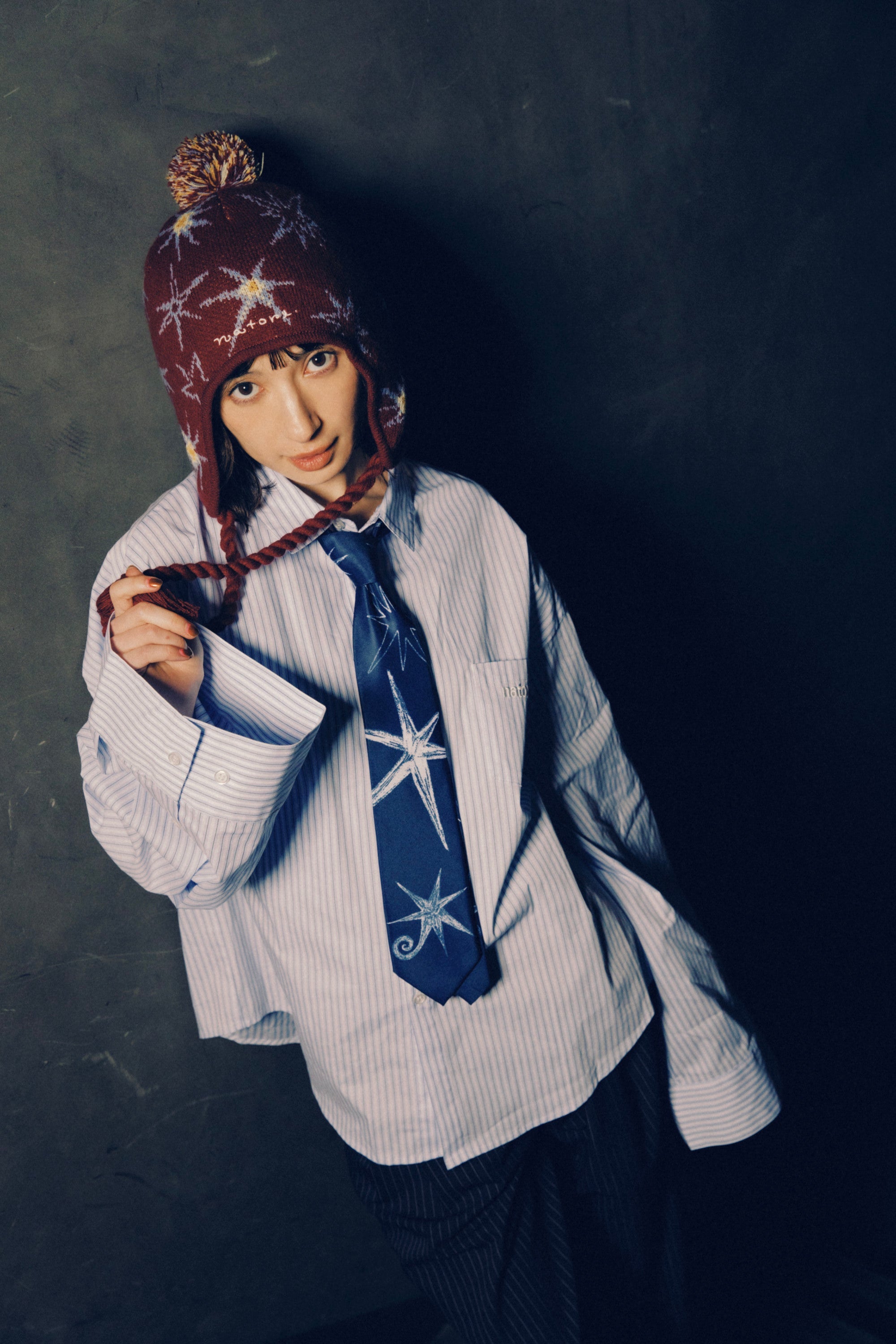 なとり 深海 The Abyss Printed tie ネクタイ The Abyss