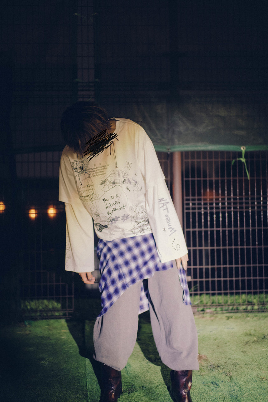 【Made-to-order】natorium-archive Layered long T-shirt ＜order period:～12/7＞