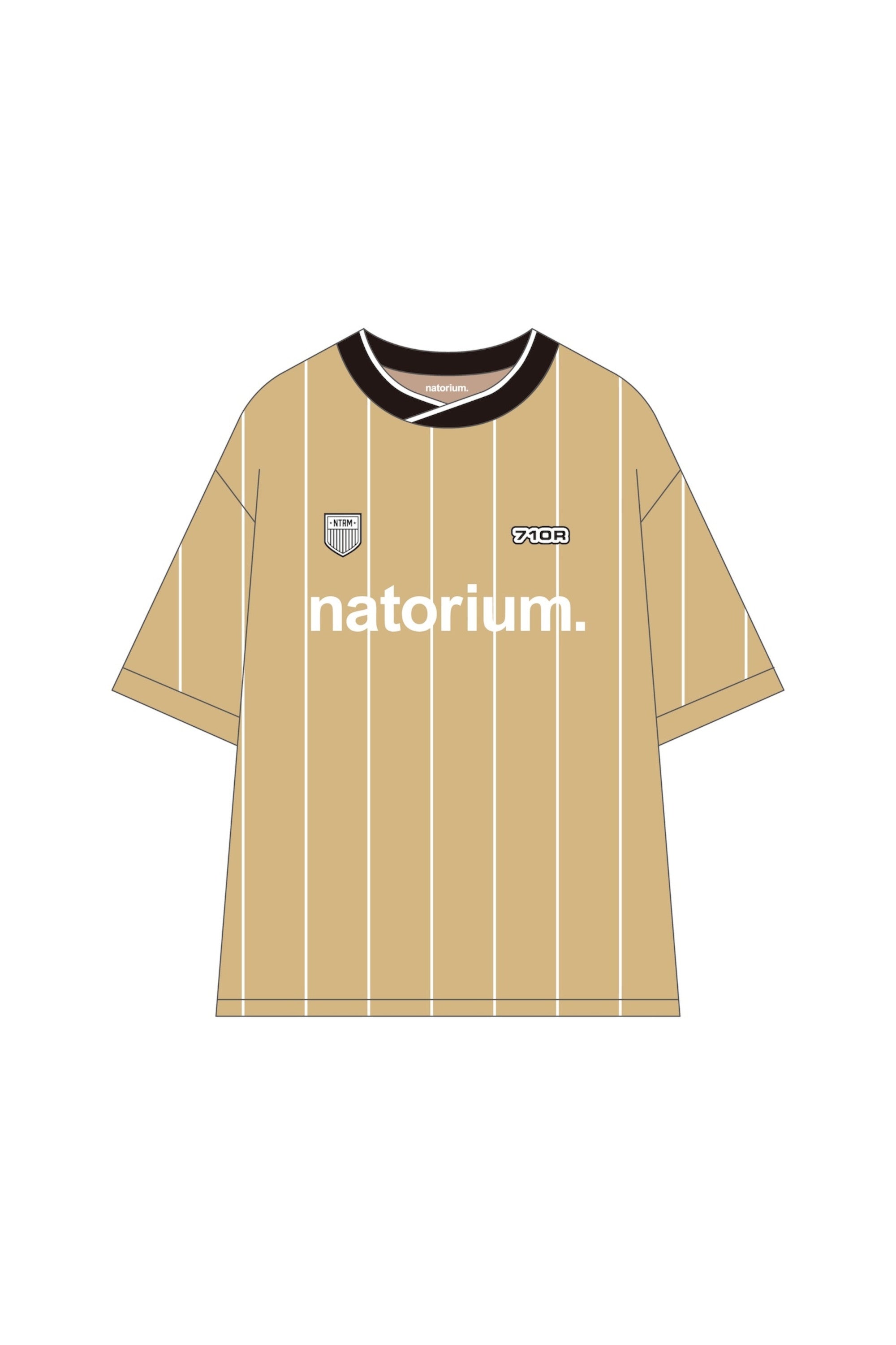 natorium Game shirt S/S ベージュ – なとり natorium. Official Store