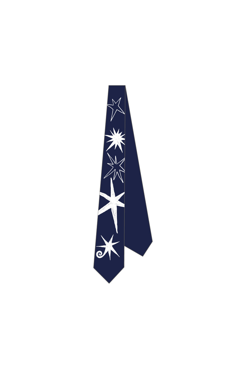 "The Abyss" Printed tie＜受付期間：～2/4＞