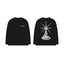 [For pickup at the venue] "The Abyss" long T-shirt in black ＜Order period: ～2/11＞