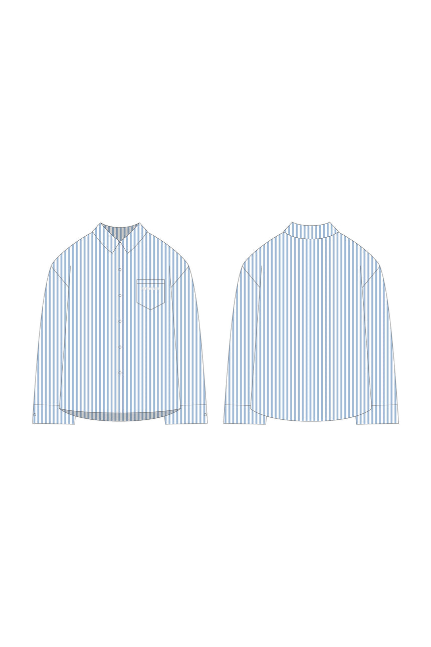 natorium Stripe-shirt＜受付期間：～2/4＞